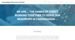 Desktop Screenshot of churchesinaction.org
